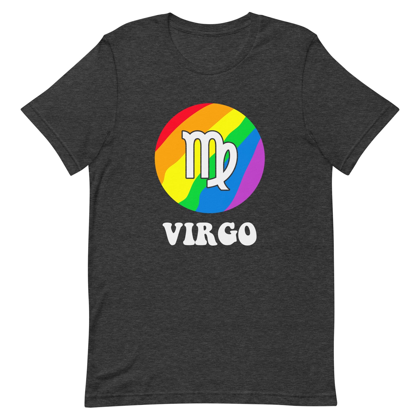Virgo Zodiac Sign Gay Pride T-Shirt - gay pride apparel