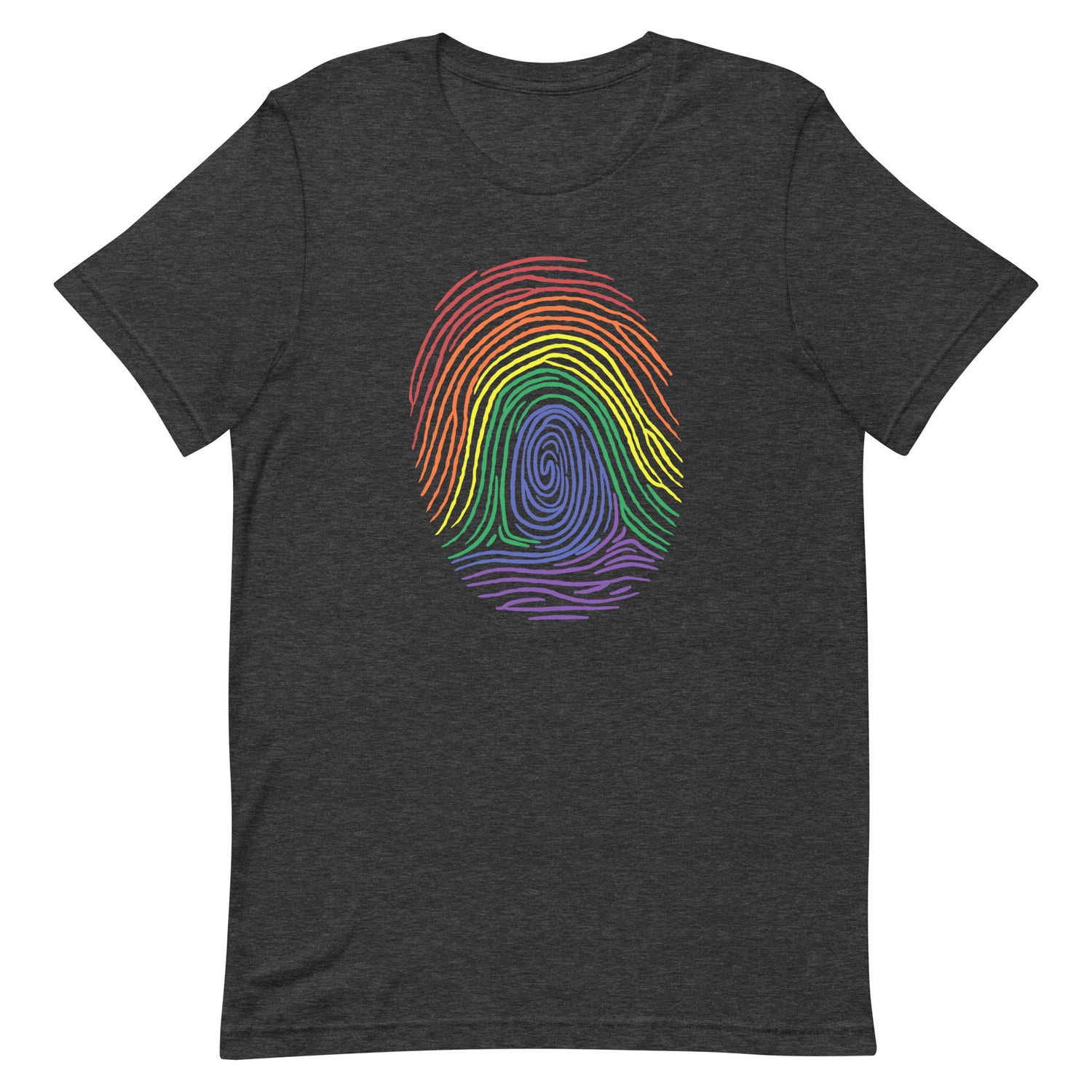Fingerprint LGBTQ Pride T-Shirt - gay pride apparel