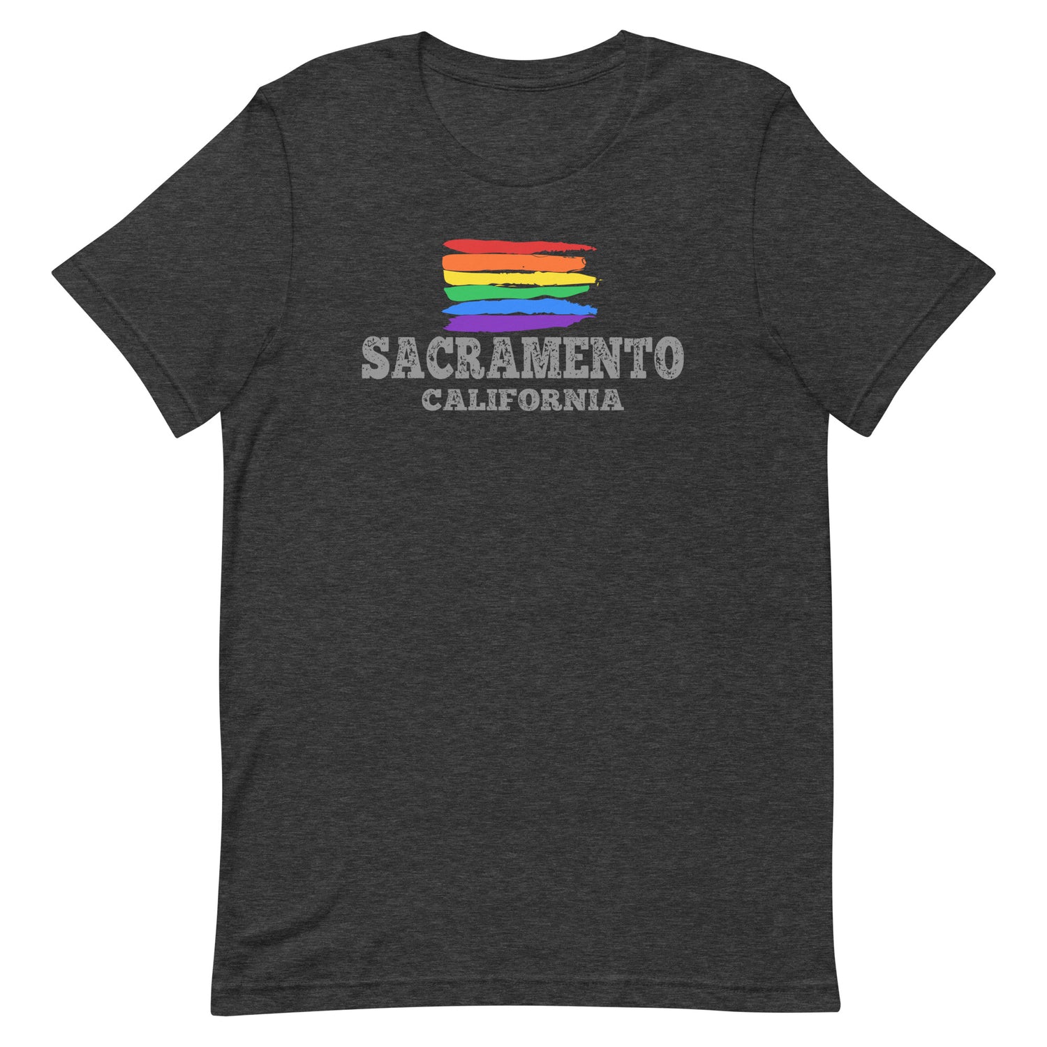 Sacramento California LGBTQ+ Gay Pride T-Shirt - gay pride apparel