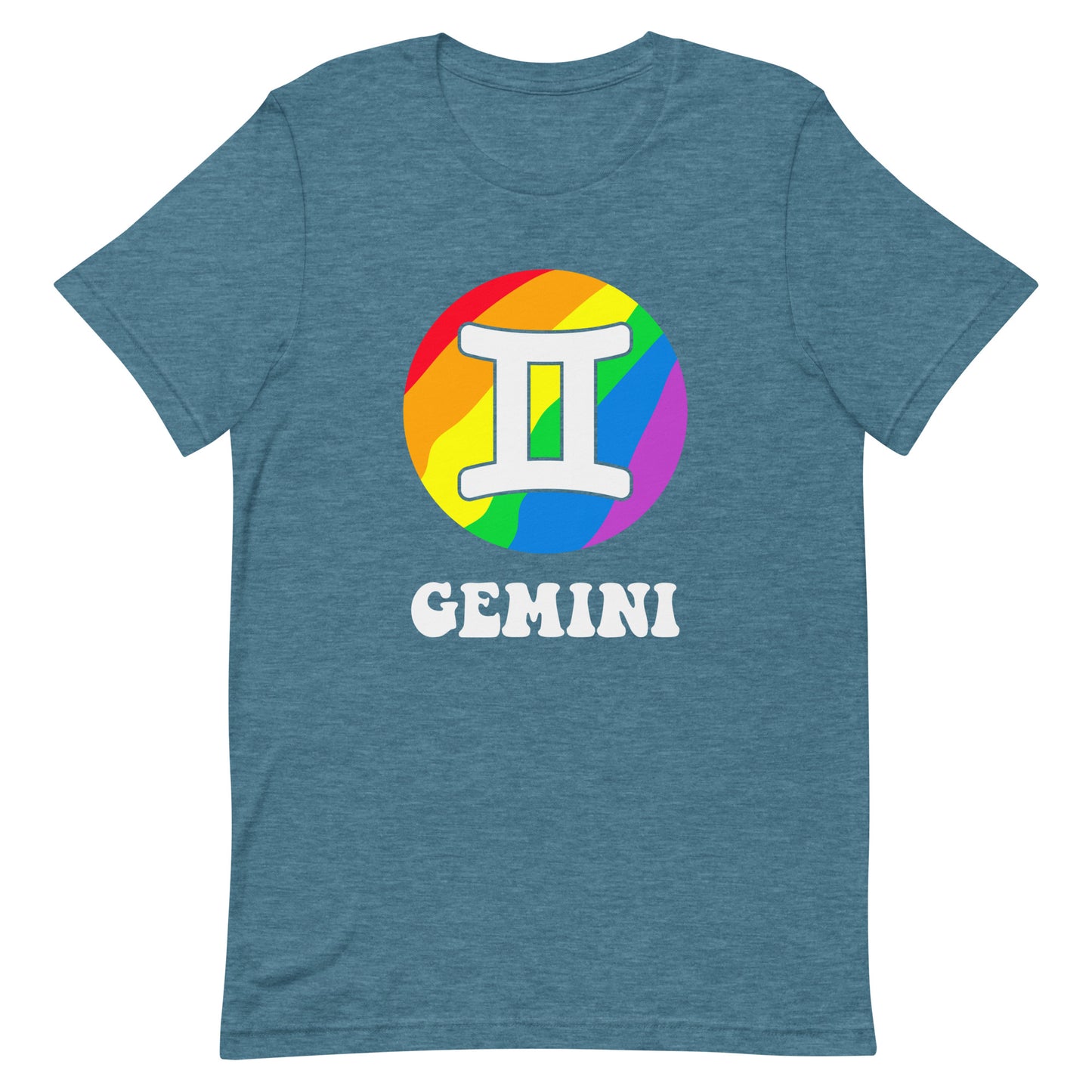 Gemini Zodiac Sign Gay Pride T-Shirt - gay pride apparel