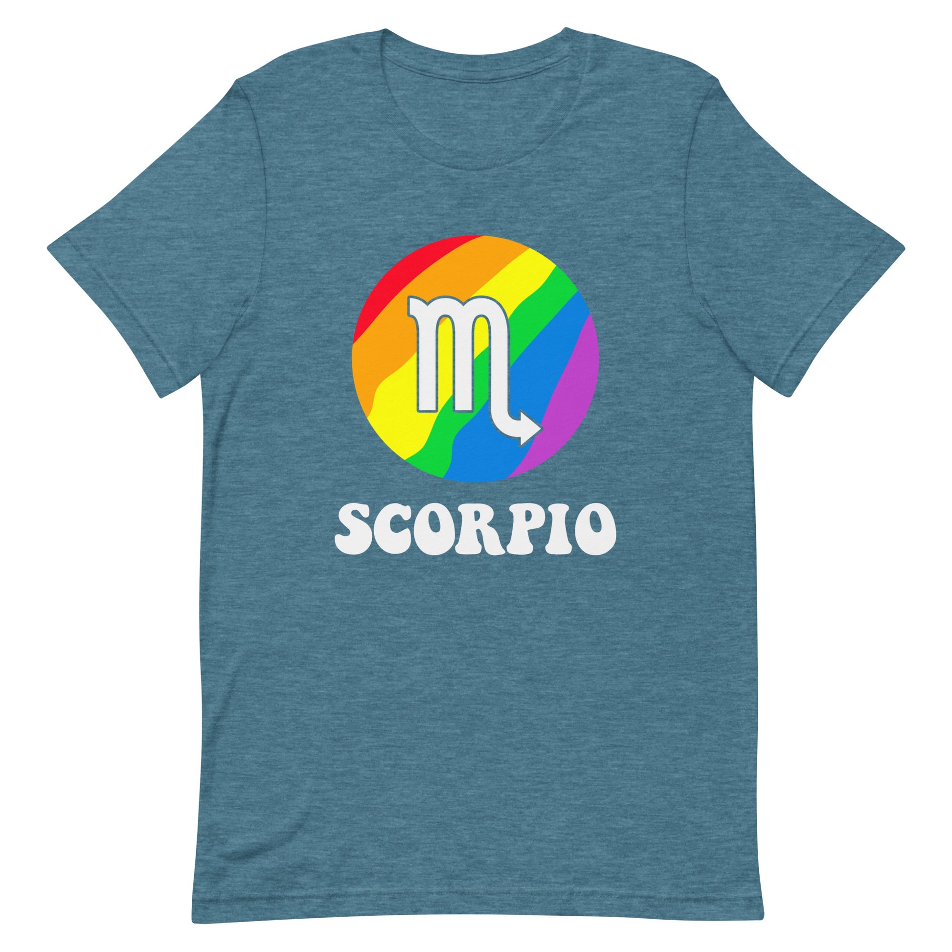 Scorpio Zodiac Sign Gay Pride T-Shirt - gay pride apparel