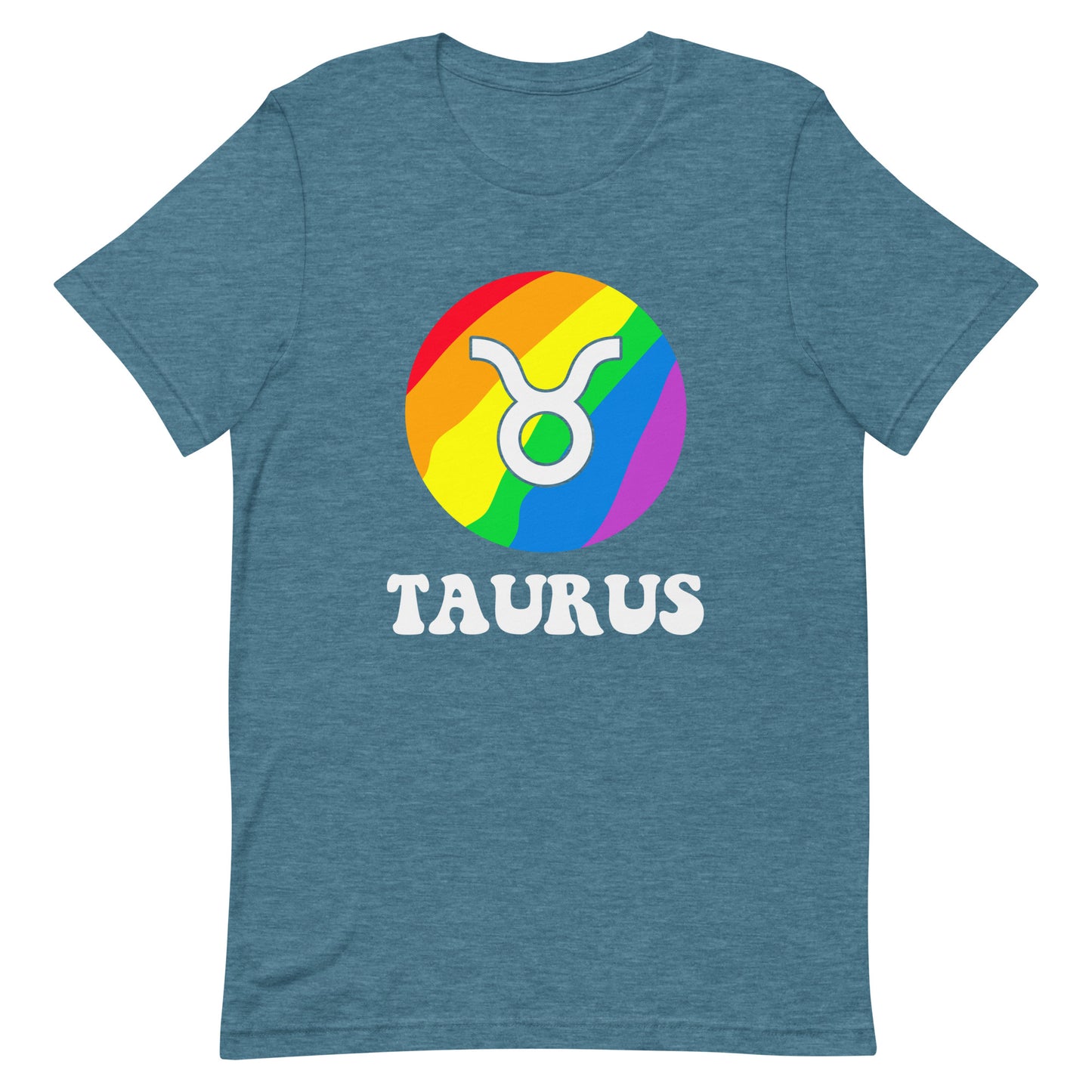 Taurus Zodiac Sign Gay Pride T-Shirt - gay pride apparel