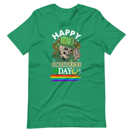 Happy St Patrick's Day Pride T-Shirt - gay pride apparel