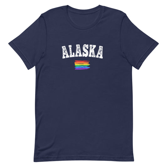 Alaska LGBTQ+ Gay Pride T-Shirt - gay pride apparel