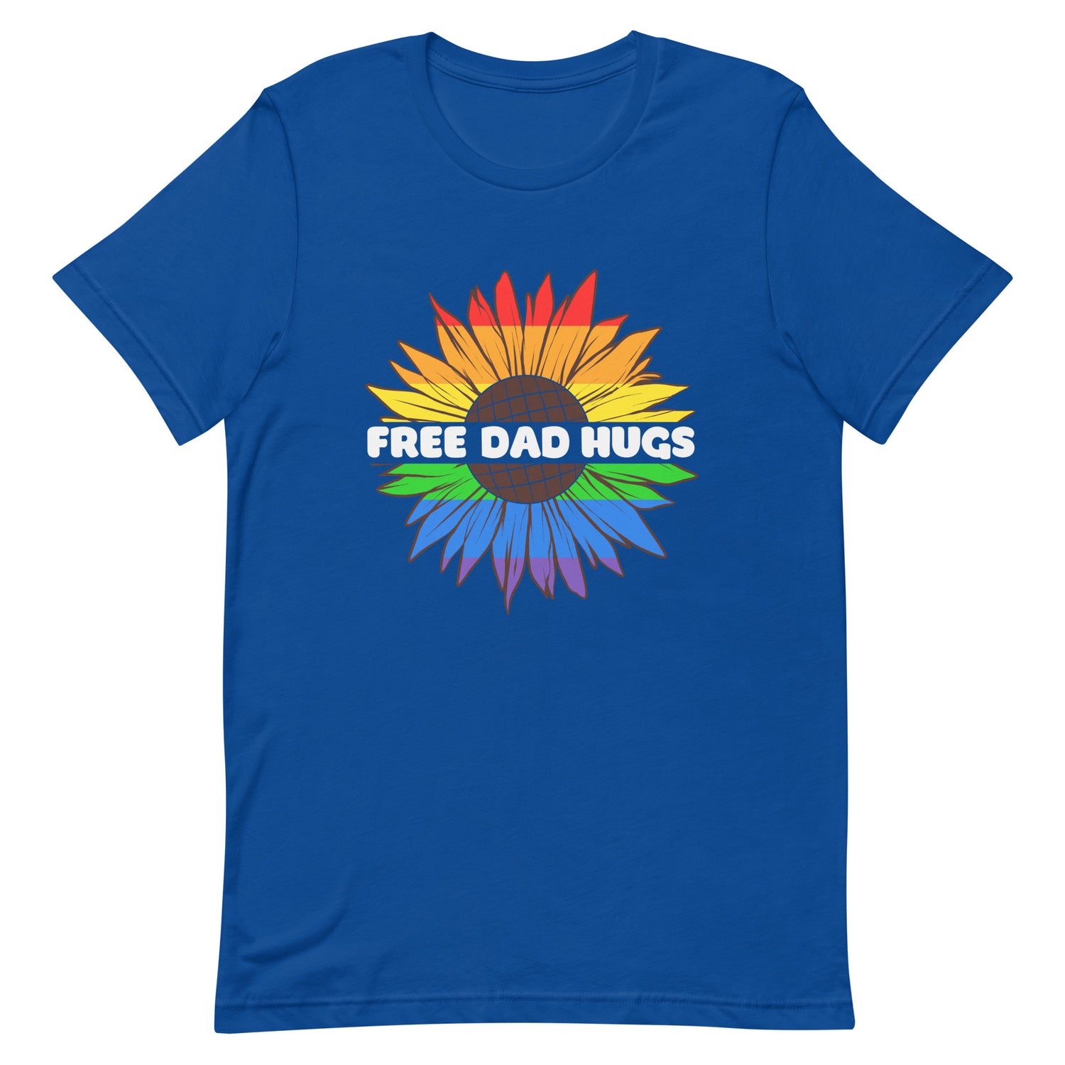 Free Dad Hugs Pride T-Shirt - gay pride apparel