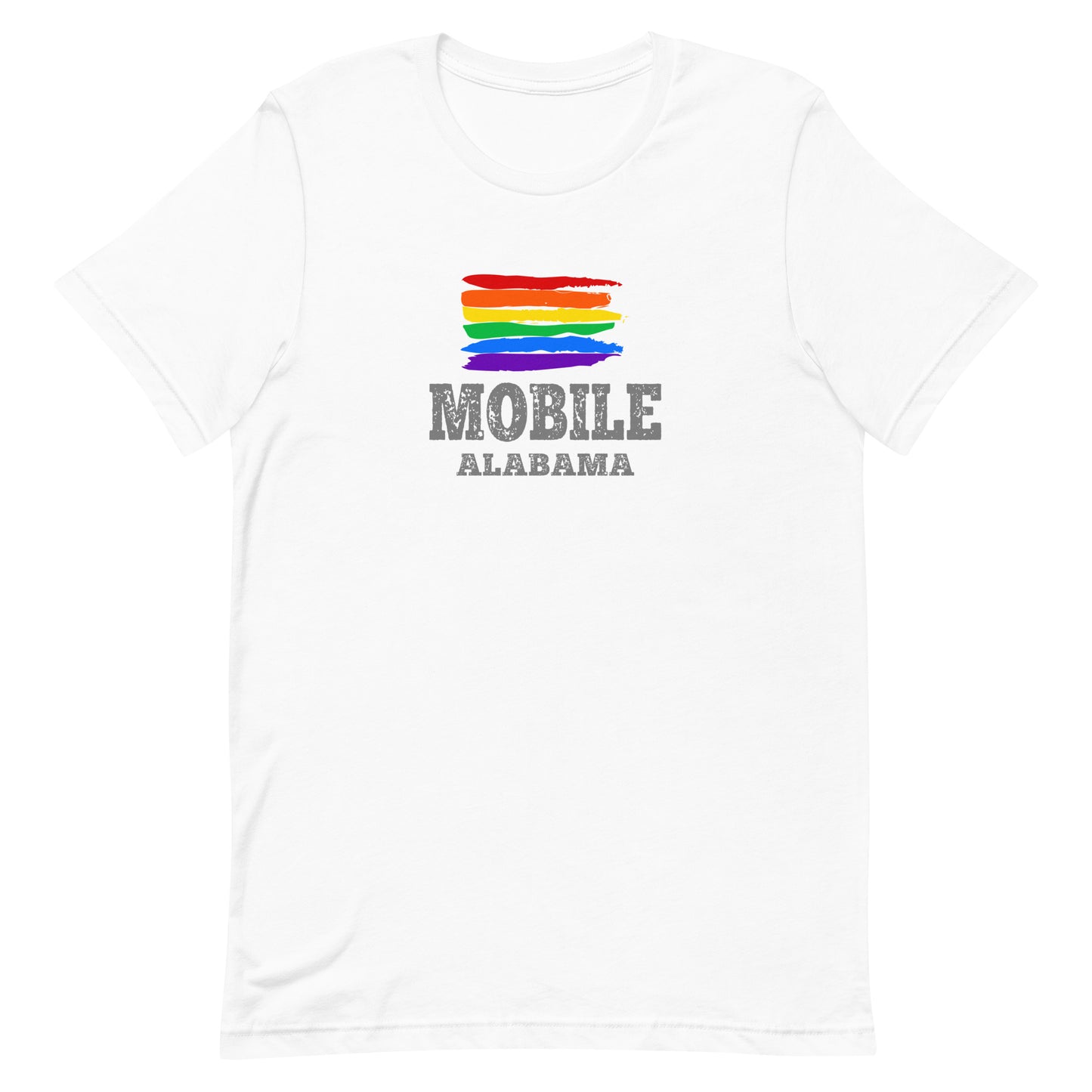 Mobile Alabama LGBTQ+ Gay Pride T-Shirt - gay pride apparel
